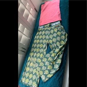 Matilda Jane straightees vintage print & tank